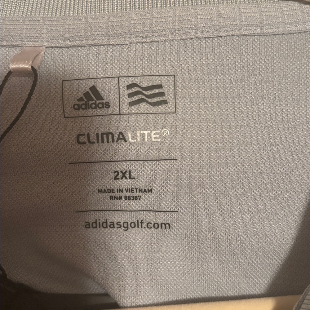Adidas Gray Polo Shirt - Picture 2 of 3